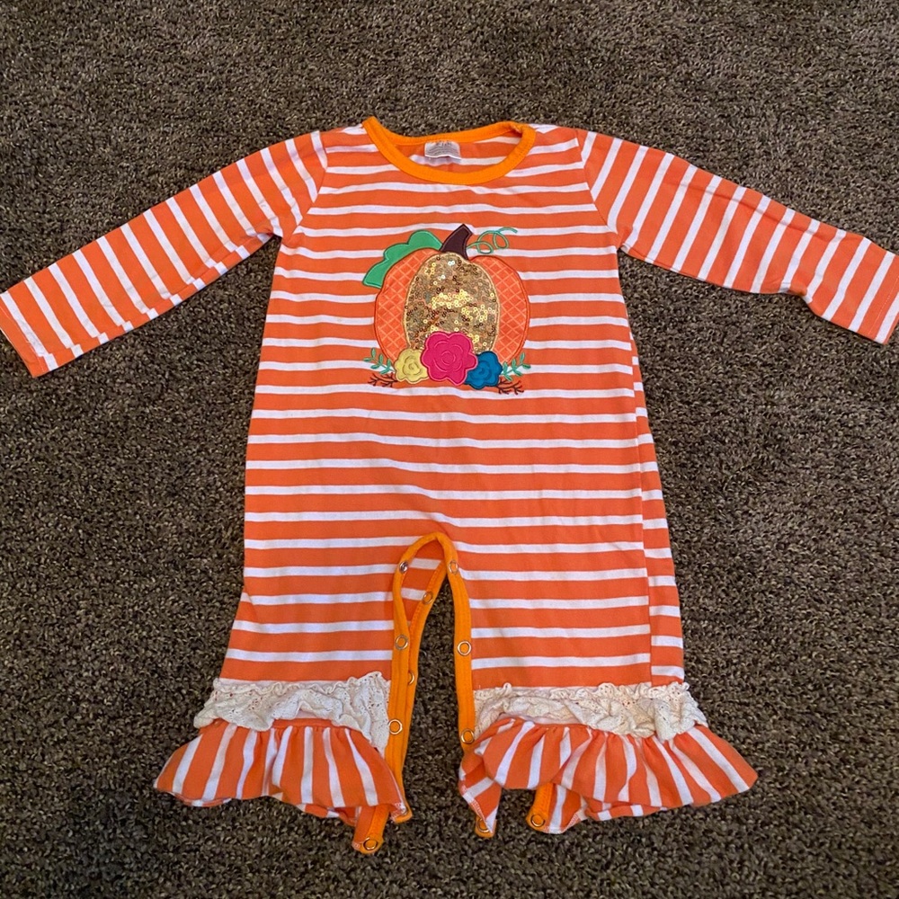 Pumpkin Romper
